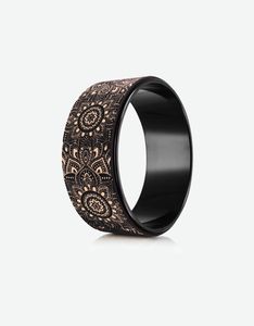 Кольцо для йоги YOGA DESIGN LAB Yoga Wheel Cork 32 x 12,7 см, пробка YOGA DESIGN LAB HM\WH-Cork-Mandala Black\00-00-00