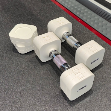 Наборные аэробные UMOVE FX18 2-5 кг, пара, белый/хром UMOVE NL\RUMFX18\WT-00-00