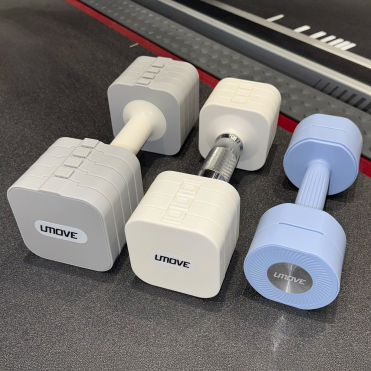 Наборные аэробные UMOVE FX18 2-5 кг, пара, белый/хром UMOVE NL\RUMFX18\WT-00-00