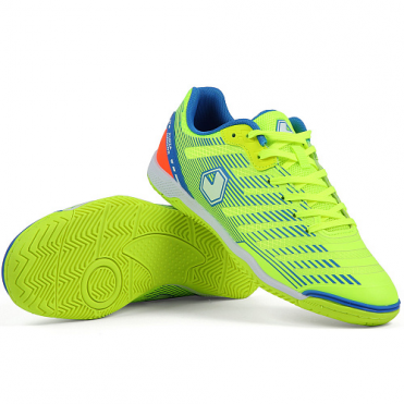 Бутсы футбольные (футзалки) Larsen Inferno Indoor 230962 Lime/Blue Larsen 370832