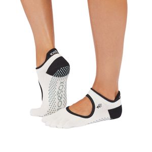 Нескользящие носки с пальцами TOESOX Bellarina Сезон Зима 26 размер S, Снегопад, пара ToeSox TT\S01425SDF\0S-SE-00