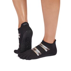Нескользящие носки с пальцами TOESOX Ultra Fine Low Rise Сезон Зима 26 размер M, Палитра, пара ToeSox TT\S09626EHN\0M-SE-00