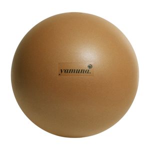 Массажный мяч YAMUNA Gold Ball 21 см, золотой