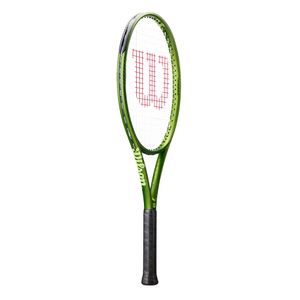 Ракетка б/т Wilson Blade Feel Team 103, WR197810U3, для любителей, алюминий, со струнами, бело-зел Взрослый