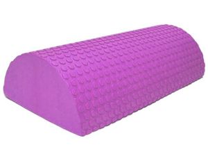 Полувалик для фитнеса и йоги GO DO :30СМ-D  (Фиолетовый) 26029