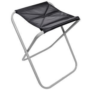 Стул туристический стальной (ножки замкнутые) 33х25см, высота 33 см, 266 no name 370295