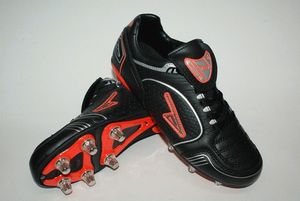 Футбольные бутсы с металлическими шипами SPRINTER BLACK :AX1716-44 GETSPORT 28554