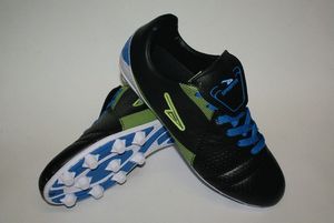 Футбольные бутсы с круглыми  шипами SPRINTER BLACK :AX7309-45 GETSPORT 28864