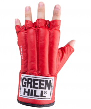 Перчатки снарядные Green Hill ROYAL CMR-2076 кожа красные р.XL УТ-00003176