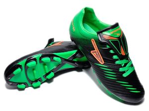 Футбольные бутсы с овальными шипами SPRINTER BLACK/GREEN :AX3561-44 GETSPORT 31203