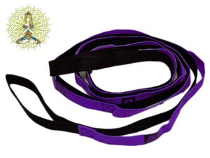 Ремень для растяжки: YJ-ABCD  (фиолетовый) GETSPORT 31280