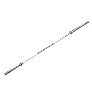 Олимпийский гриф Smith BC103-453 прямой хромированный, нагрузка до 453кг,в комплекте с одной парой пружинных замков SMITH BC103-453