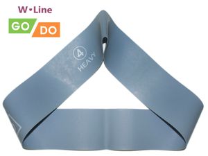 Эспандер-петля GO DO W-Line (4). Цвет: серый. Длина в сложенном виде 30,5 см. Ширина 5 см. Толщина 0,9 мм. W-650-0.9 GETSPORT 31722