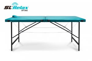 Массажный стол Relax optima бирюзовая кожа Start Line Relax SLR-8