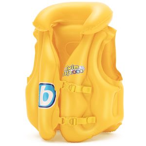 Жилет надувной с подголовником Bestway (3-6) 32034 желтый р51х46см (20%ндс) Bestway 334919