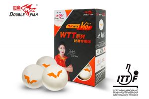 Мячи для н/т Double Fish V40+ 3 star WTT (6шт.) V111F2