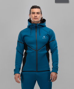 Мужская спортивная толстовка Intense PRO FA-MJ-0102, синий/черный XL FIFTY УТ-00014515