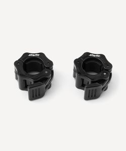 Замки с фиксатором для грифа Core BB-108, d=26 мм, пластиковые, черный, 2 шт. Starfit УТ-00019031