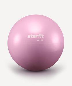 Медбол GB-703, 2 кг, розовый пастель Starfit УТ-00018929