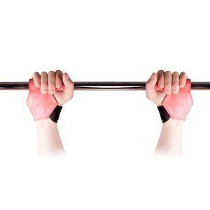 Накладки гимнастические RWS-801 (Black/Red) Roomaif RWS-801