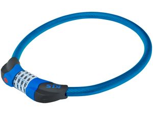 Замок тросовый CRYPT, кодовый, синий KELLYS NKE78668