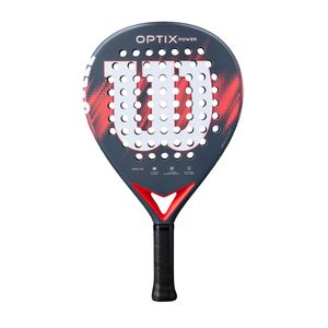 Ракетка для падела WILSON Optix V2 Power FRM RD, WR190811U2,для начин-х, стекловолокно,черно-красный