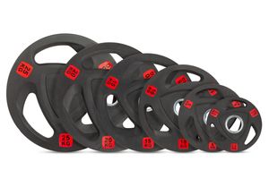 Диск 51 мм. NEO обрезиненный с 3-мя хватами 1,25 кг, VictoryFit VF-ST510125