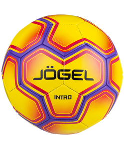 Мяч футбольный Intro №5, желтый 5 Jögel УТ-00017588