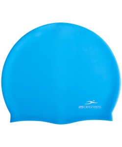 Шапочка для плавания Nuance Light Blue, силикон, подростковый 25Degrees УТ-00019511
