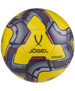 Мяч футбольный Grand №5, желтый 5 Jögel УТ-00016944