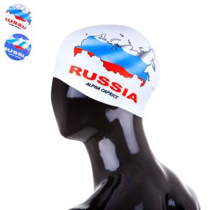 Шапочка для плавания CF-1 (CF1-blue) Alpha Caprice CF-1