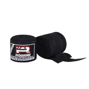 Бинт боксерский RMC 3 м. (хлопок) (синий) Roomaif RMC