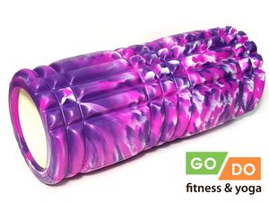 Валик ролл для фитнеса GO DO SX3-33KM-purple GETSPORT 40010