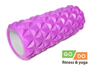 Валик ролл для фитнеса GO DO ZS10-33-purple- GETSPORT 40039