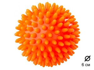 Мяч массажный A-J6  (оранжевый) 40157