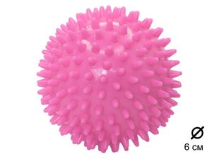 Мяч массажный A-J6  (розовый) 40157