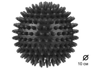 Мяч массажный A-J10  (чёрный) 40161