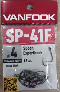 Крючки VANFOOK SP-41F fusso black #4