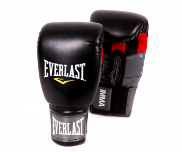 Перчатки Everlast Clinch Strike 12oz черные 7412B