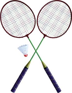 Набор для бадминтона Atemi, 2 ракетки + волан, сталь, зеленый, BAS-10 ATEMI 00000105917