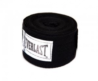 Бинты Everlast 2,75 м чёрный 4455BPU