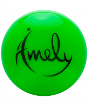 Мяч для художественной гимнастики Amely AGB-301 15 см зеленый УТ-00019928