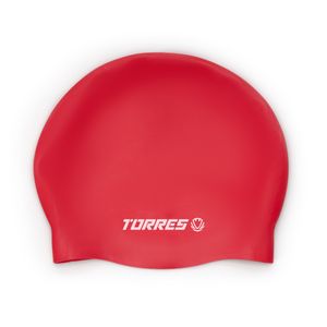 Шапочка для плав. TORRES, SW-12507RD, красный, силикон Senior TORRES SW-12507RD