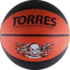 Мяч баскетбольный TORRES Game Over B00117