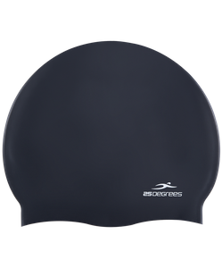 Шапочка для плавания Nuance Black, силикон, подростковый 25Degrees УТ-00019509