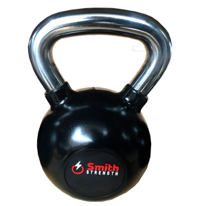 Стальная обрезиненная гиря Smith DB087-12 со стальной рукояткой, Размер: 12кг SMITH DB087-12