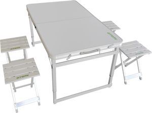 Набор туристический стол и 4 стула, ATS-450 (Alu) ATEMI 00-00007008