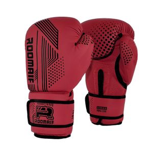 Боксерские перчатки RBG-335 Dх Red (10 oz) Roomaif RBG-332 Dх Red