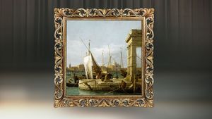 Рама Винченцо 1594х1594 (Гранж/Глянцевый лак) Tivoli  РМ.Вин_1594#Гранж/Глянцевыйлак