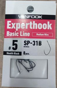 Крючки VANFOOK SP-31B stealth black #5